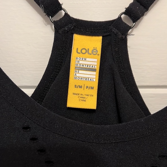 Lole Racer Back Tank with built in Bra - Picture 3 of 8